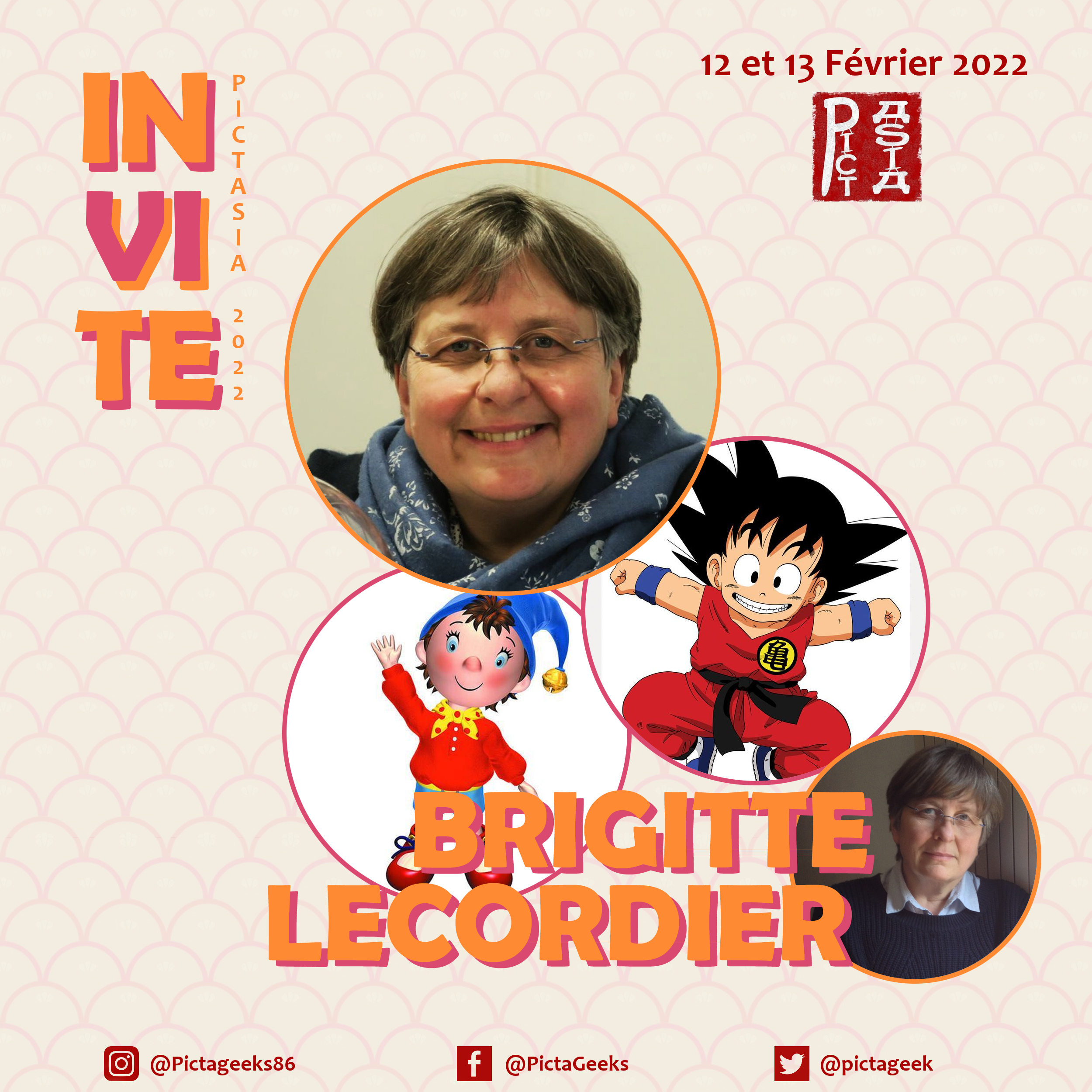 Brigitte Lecordier comédienne doublage, DBZ, DB DragonBall, Sangoku, Pictasia, pictageek, manga, japon, Poitiers